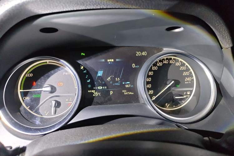 Used Toyota Camry 2019 Dual-Engine 2.5 HG Luxury Edition China VI Standard Instrument Cluster