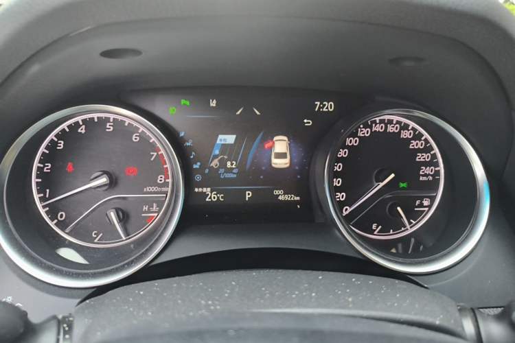 Used Toyota Camry 2019 2.5G Luxury Edition China VI Standard Instrument Cluster