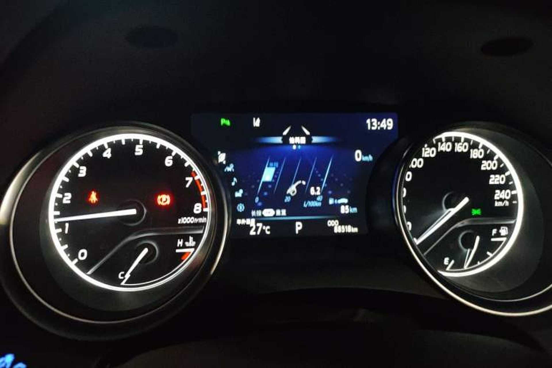 Used Toyota Camry 2019 2.0G Luxury Edition China VI Standard Instrument Cluster