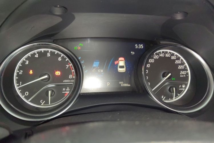 Used Toyota Camry 2019 2.0G Luxury Edition China VI Standard Odometer Close Up