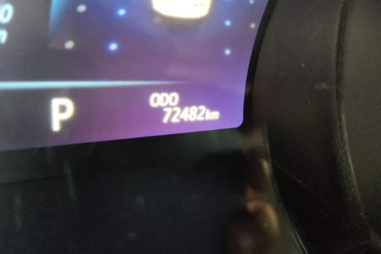 Used Toyota Camry 2019 2.5G Luxury Edition China VI Standard Odometer Close Up