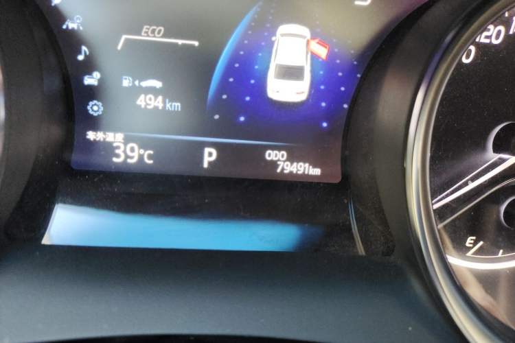 Used Toyota Camry 2019 2.5G Luxury Edition China VI Standard Odometer Close Up