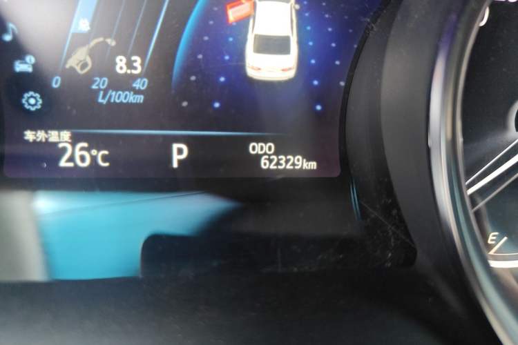 Used Toyota Camry 2019 Revised Version 2.0G Luxury Edition Odometer Close Up