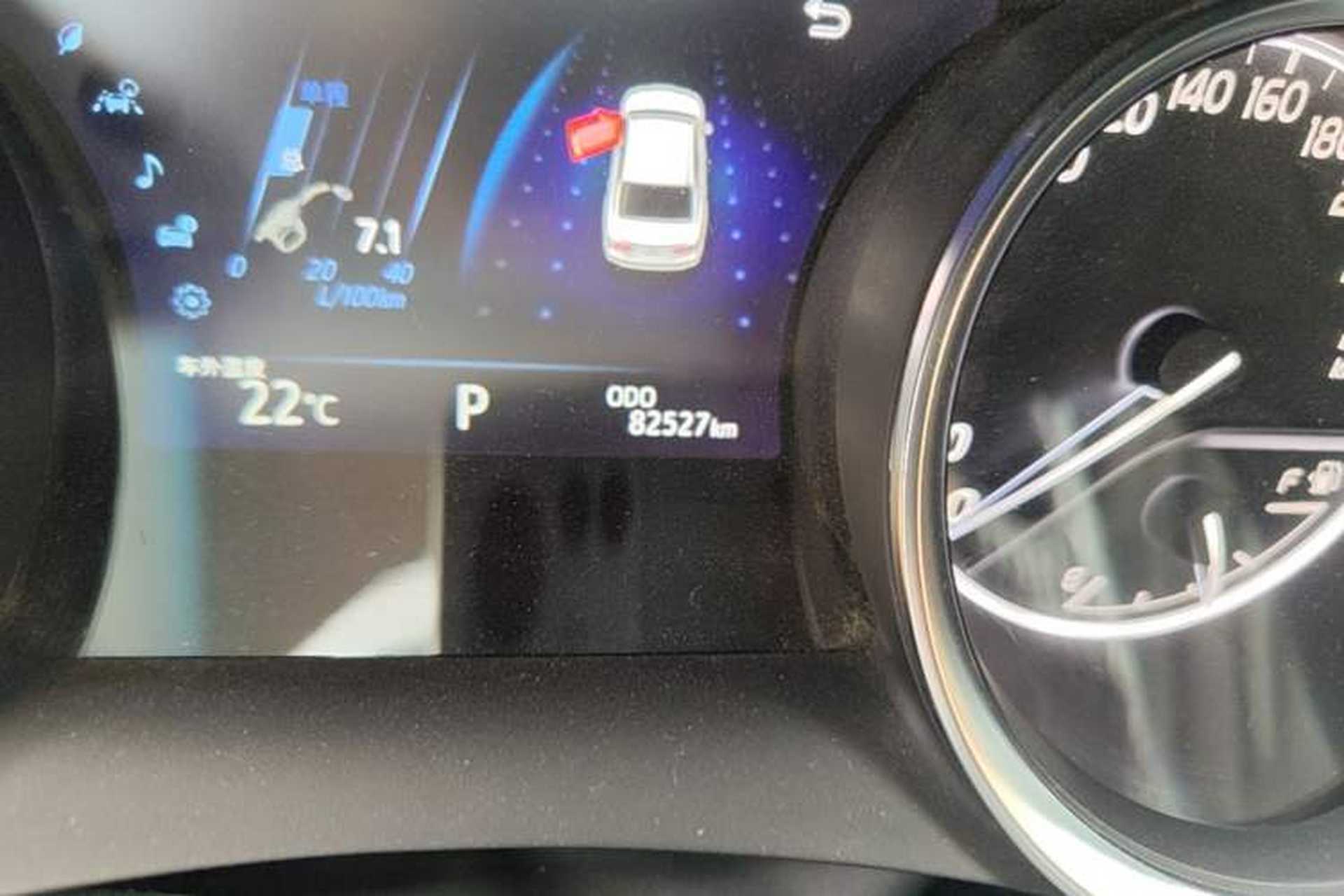 Used Toyota Camry 2019 2.0G Luxury Edition China VI Standard Odometer Close Up
