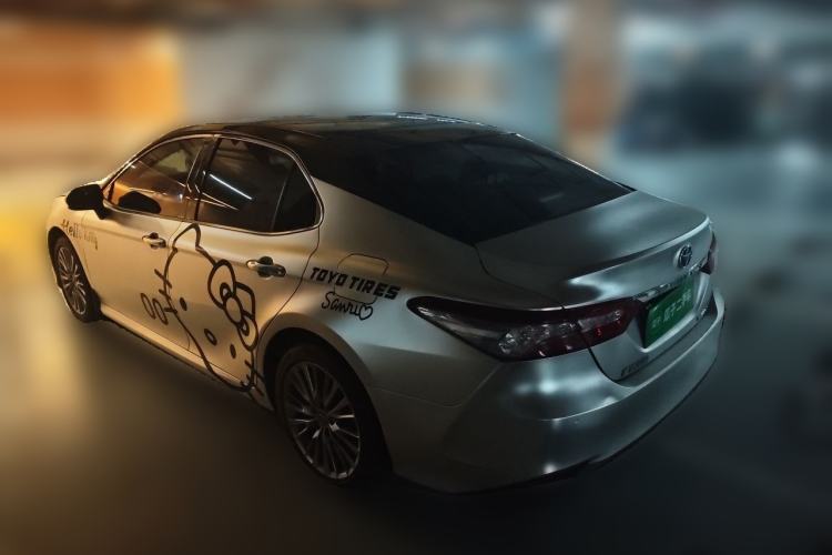 Used Toyota Camry 2019 Dual-Engine 2.5 HG Luxury Edition China V Standard Rear Left 45 Deg
