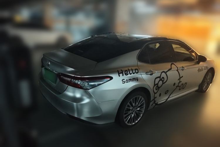 Used Toyota Camry 2019 Dual-Engine 2.5 HG Luxury Edition China V Standard Rear Right 45 Deg