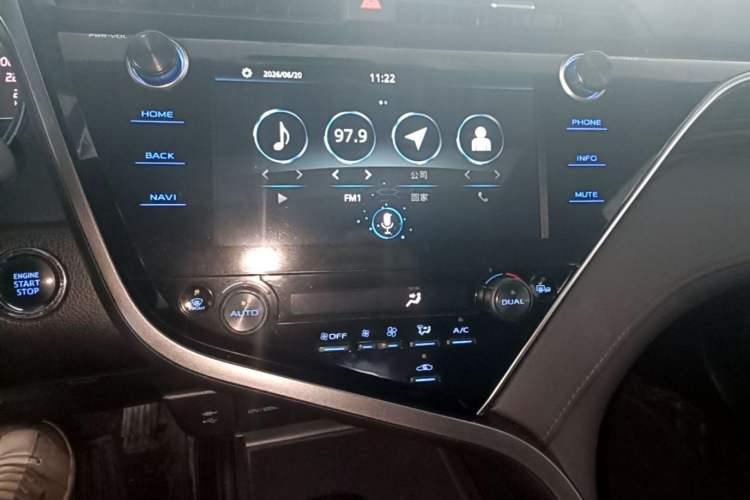 Used Toyota Camry 2019 Revised Version 2.0G Luxury Edition Audio And AC Panel