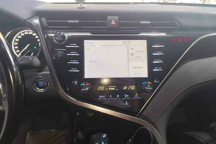 Used Toyota Camry 2019 2.5G Luxury Edition China VI Standard Audio And AC Panel