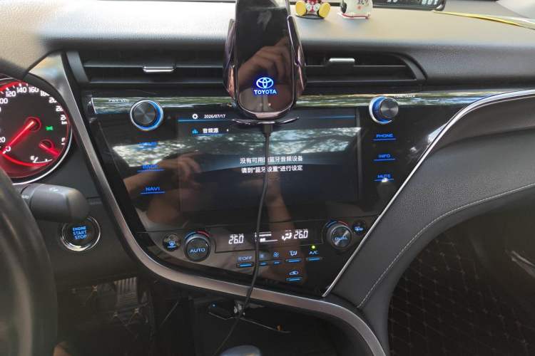 Used Toyota Camry 2019 2.5S FENGSHANG Version China VI Standard Audio And AC Panel