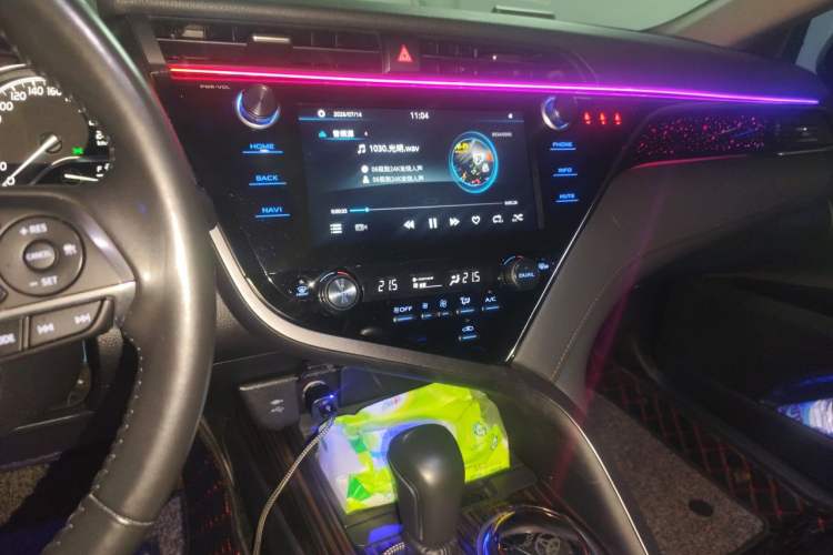 Used Toyota Camry 2019 2.5G Luxury Edition China V Standard Audio And AC Panel