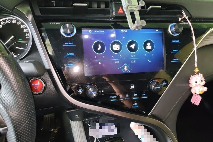 Used Toyota Camry 2019 Dual-Engine 2.5 HG Luxury Edition China VI Standard Audio And AC Panel
