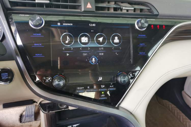 Used Toyota Camry 2019 2.0G Luxury Edition China VI Standard Audio And AC Panel
