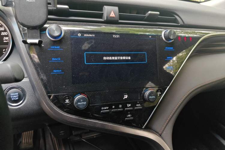 Used Toyota Camry 2019 2.5G Luxury Edition China VI Standard Audio And AC Panel