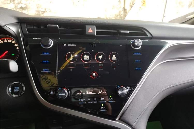 Used Toyota Camry 2019 Revised Version 2.5S Fēngshàng Edition Audio And AC Panel
