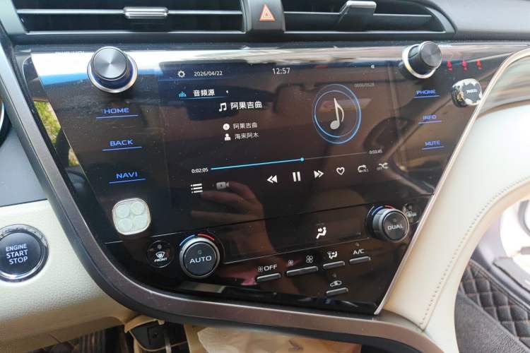 Used Toyota Camry 2019 Revised Version 2.5G Luxury Edition Audio And AC Panel