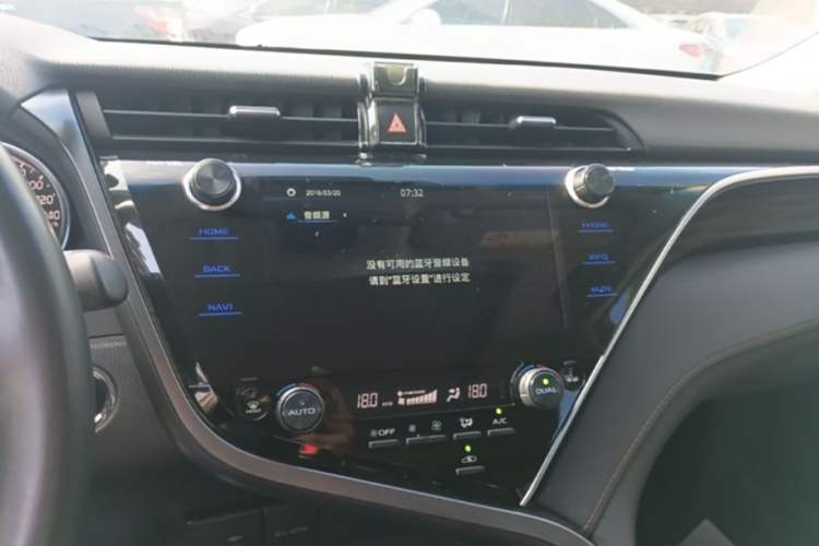Used Toyota Camry 2019 Revised Version 2.5G Luxury Edition Audio And AC Panel