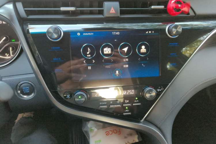 Used Toyota Camry 2019 Revised Version 2.5G Luxury Edition Audio And AC Panel
