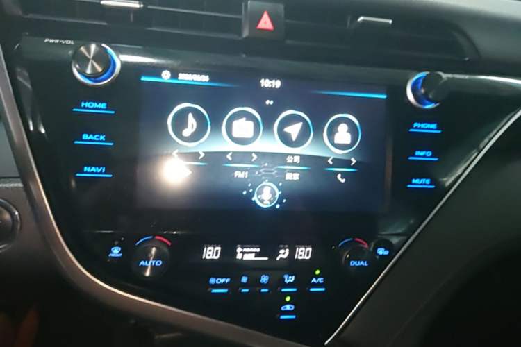 Used Toyota Camry 2019 Revised Version 2.0G Luxury Edition Audio And AC Panel