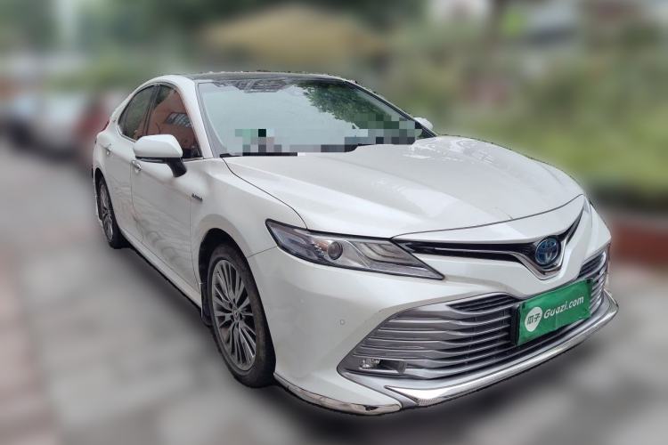 Used Toyota Camry 2019 Revised Version Dual-Engine 2.5 HG Luxury Edition Front Right 45 Deg