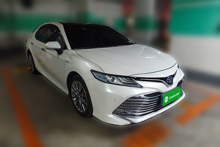 Used Toyota Camry 2019 Revised Version Dual-Engine 2.5 HG Luxury Edition Front Right 45 Deg