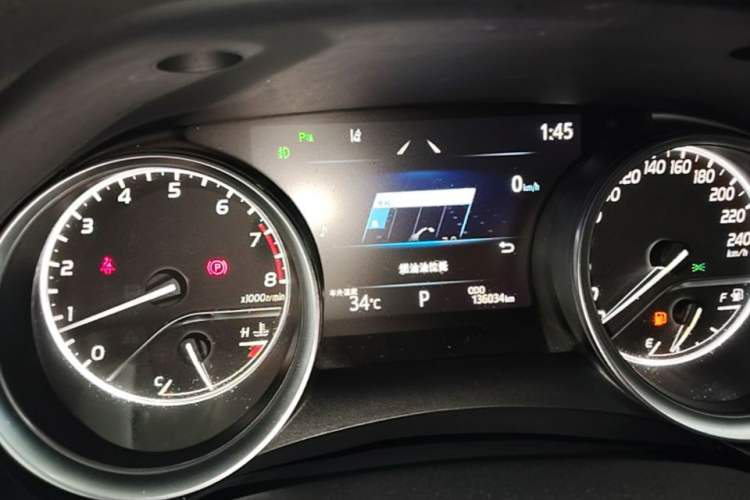 Used Toyota Camry 2019 2.0G Luxury Edition China VI Standard Instrument Cluster
