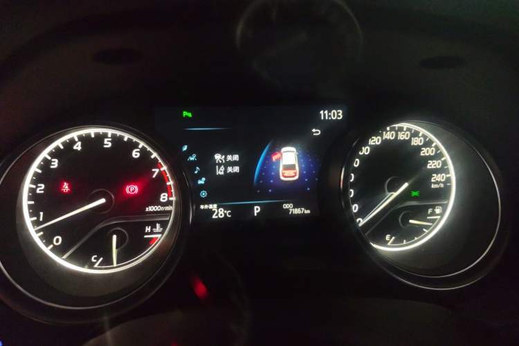 Used Toyota Camry 2019 2.5G Luxury Edition China V Standard Instrument Cluster