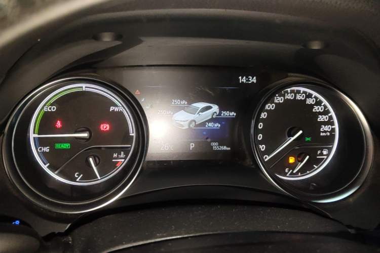 Used Toyota Camry 2019 Dual-Engine 2.5 HG Luxury Edition China V Standard Instrument Cluster