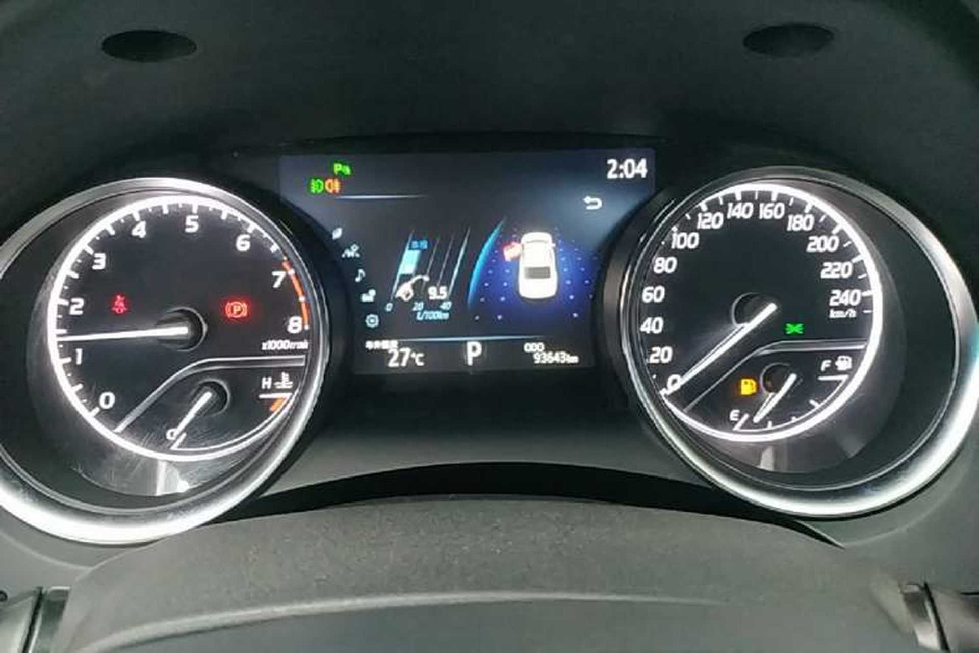 Used Toyota Camry 2019 Revised Version 2.0G Luxury Edition Instrument Cluster