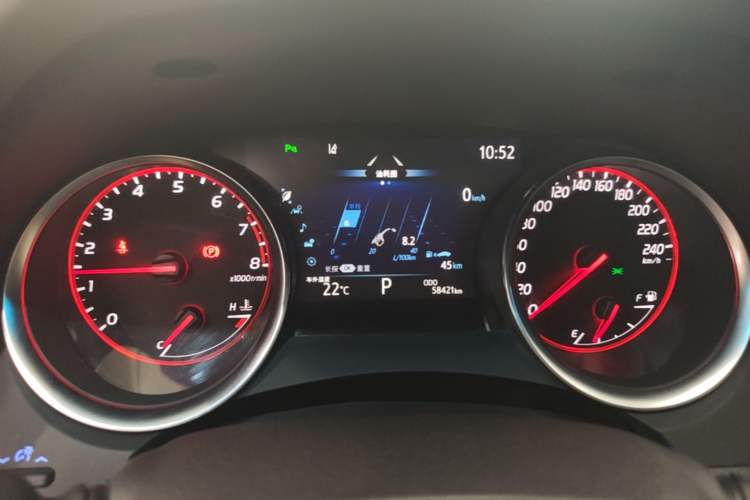 Used Toyota Camry 2019 Revised Version 2.5S Fēngshàng Edition Instrument Cluster