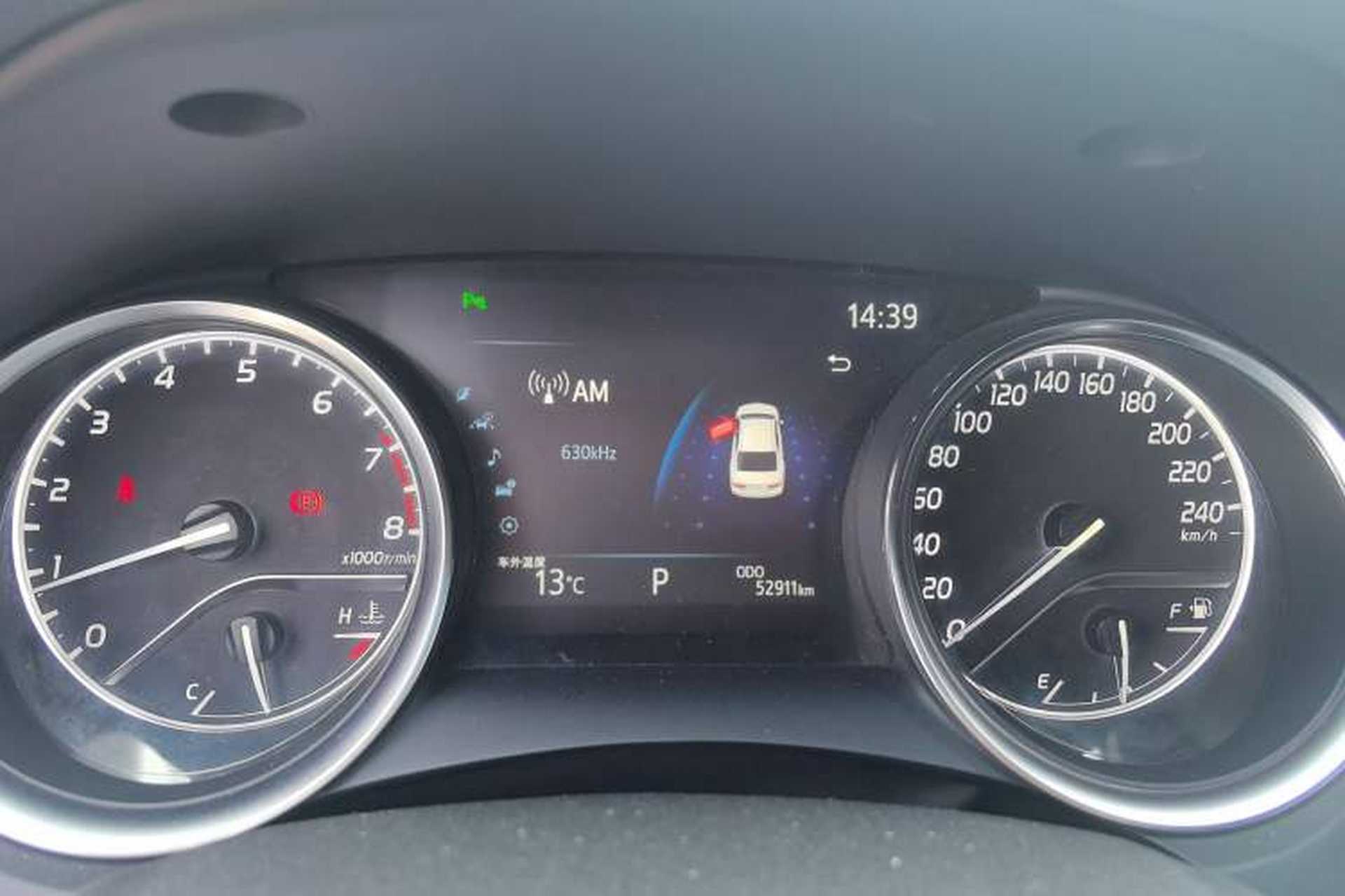 Used Toyota Camry 2019 2.0G Luxury Edition China VI Standard Instrument Cluster