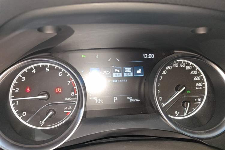 Used Toyota Camry 2019 2.0G Luxury Edition China VI Standard Instrument Cluster