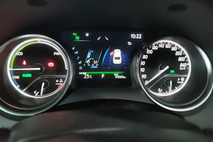 Used Toyota Camry 2019 Dual-Engine 2.5 HG Luxury Edition China VI Standard Instrument Cluster