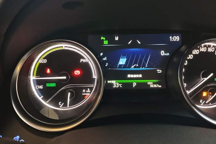 Used Toyota Camry 2019 Dual-Engine 2.5 HG Luxury Edition China VI Standard Instrument Cluster