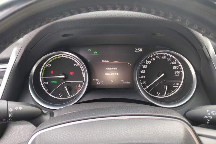 Used Toyota Camry 2019 Dual-Engine 2.5 HG Luxury Edition China VI Standard Instrument Cluster