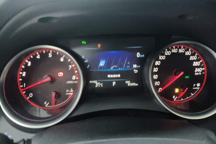 Used Toyota Camry 2019 2.5S FENGSHANG Version China VI Standard Instrument Cluster