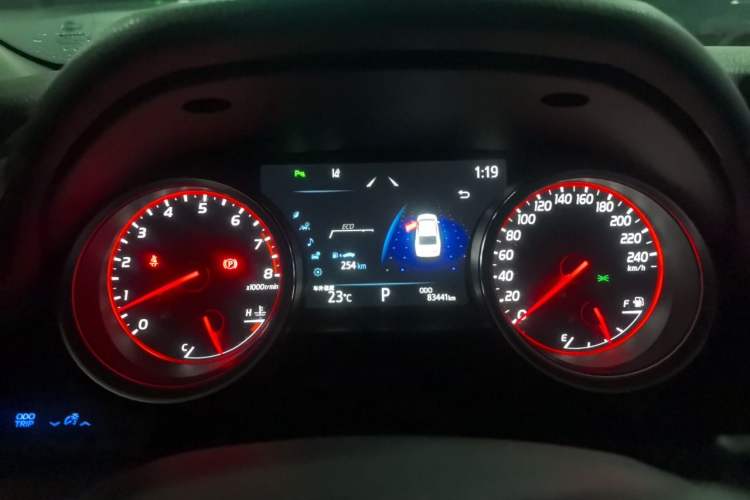 Used Toyota Camry 2019 2.5S FENGSHANG Version China VI Standard Instrument Cluster