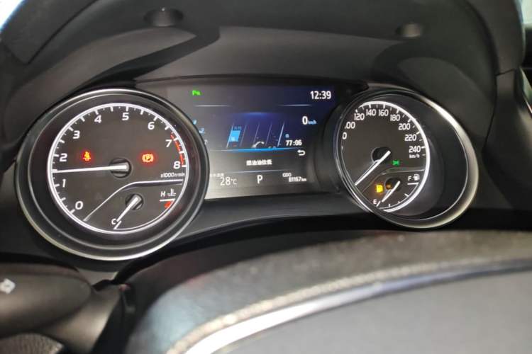 Used Toyota Camry 2019 Revised Version 2.0G Luxury Edition Instrument Cluster