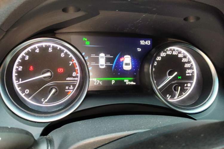 Used Toyota Camry 2019 Revised Version 2.5G Luxury Edition Instrument Cluster