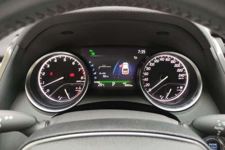 Used Toyota Camry 2019 2.5G Luxury Edition China V Standard Instrument Cluster