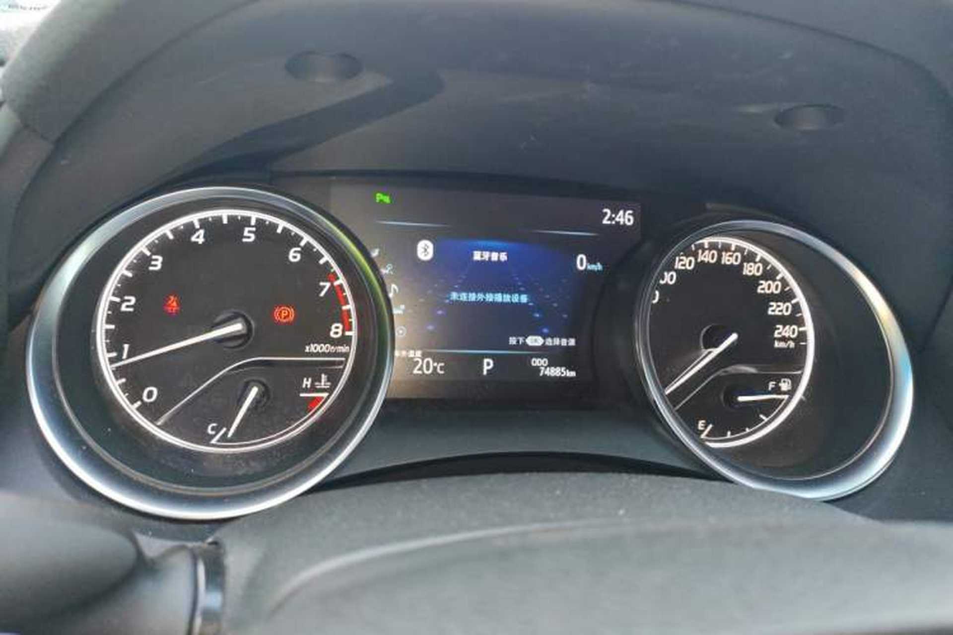 Used Toyota Camry 2019 2.0G Luxury Edition China VI Standard Instrument Cluster