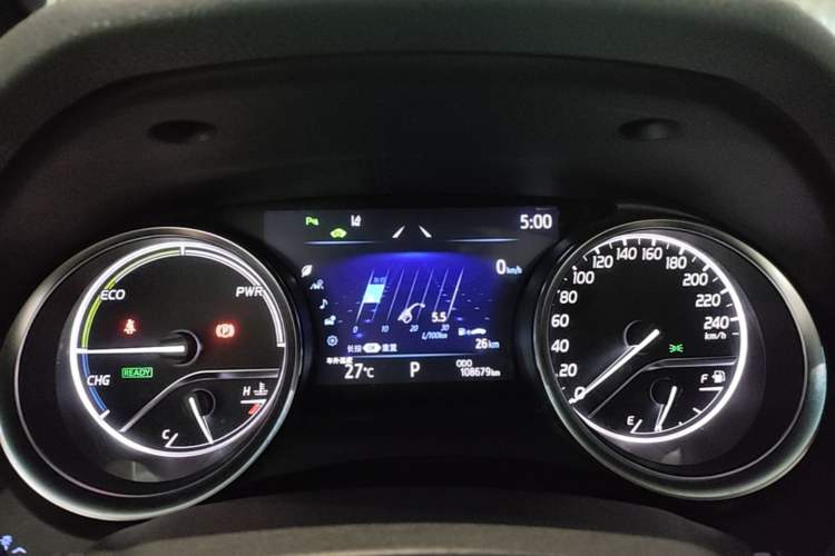Used Toyota Camry 2019 Dual-Engine 2.5 HG Luxury Edition China VI Standard Instrument Cluster