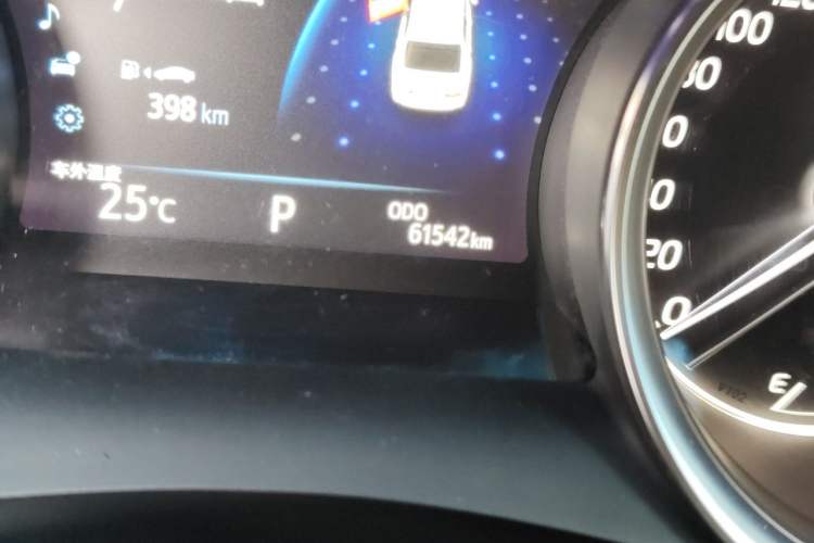 Used Toyota Camry 2019 Revised Version 2.5G Luxury Edition Odometer Close Up