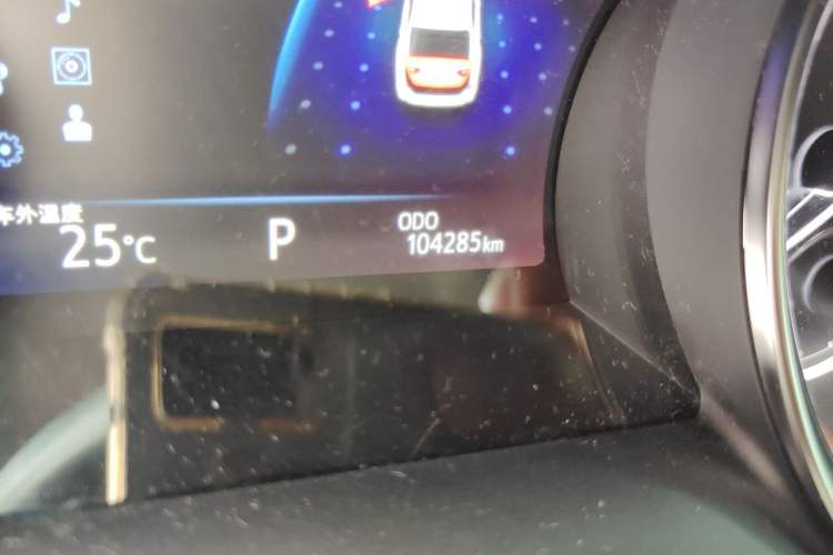 Used Toyota Camry 2019 2.5G Luxury Edition China V Standard Odometer Close Up