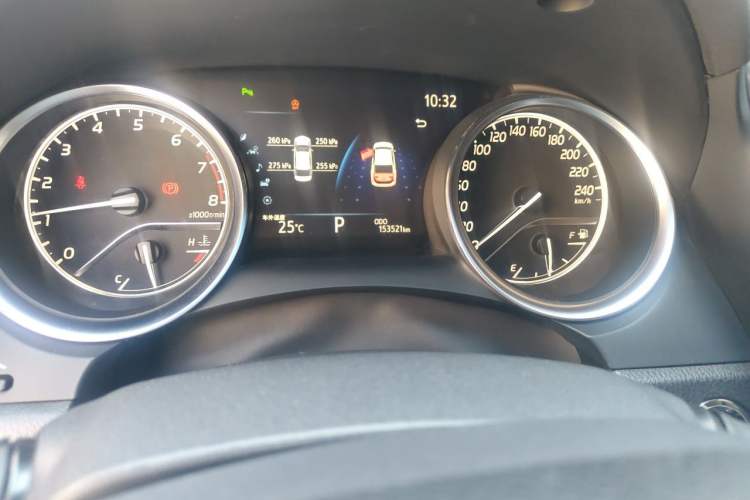 Used Toyota Camry 2019 Revised Version 2.5G Luxury Edition Odometer Close Up