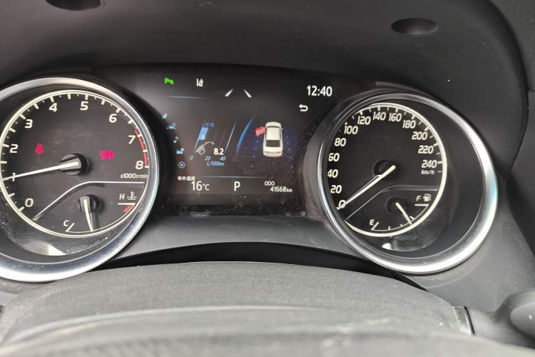 Used Toyota Camry 2019 2.5G Luxury Edition China V Standard Odometer Close Up