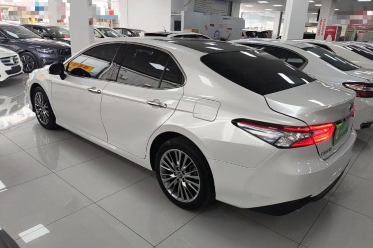 Used Toyota Camry 2019 Revised Version Dual-Engine 2.5 HG Luxury Edition Rear Left 45 Deg