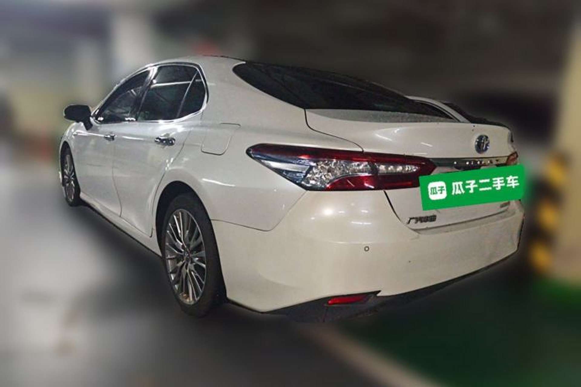 Used Toyota Camry 2019 Revised Version Dual-Engine 2.5 HG Luxury Edition Rear Left 45 Deg