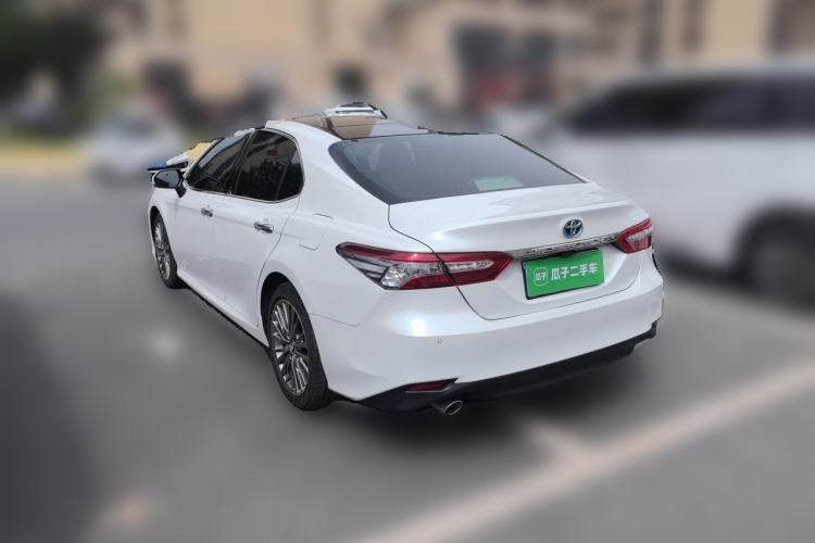 Used Toyota Camry 2019 Revised Version Dual-Engine 2.5 HG Luxury Edition Rear Left 45 Deg