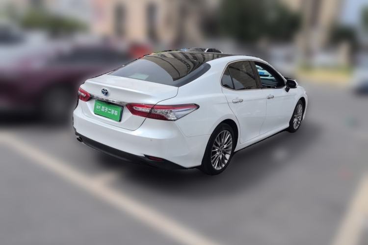 Used Toyota Camry 2019 Revised Version Dual-Engine 2.5 HG Luxury Edition Rear Right 45 Deg