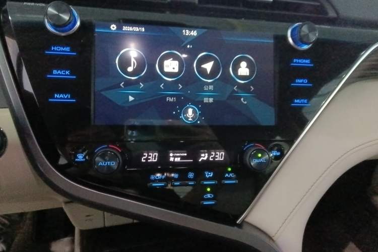 Used Toyota Camry 2019 2.5G Luxury Edition China VI Standard Audio And AC Panel